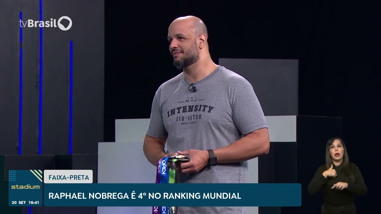 Faixa-Preta: Raphael Nobrega é o 4º no ranking mundial de jiu-jitsu master