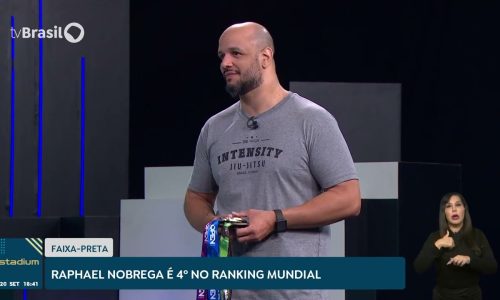 Faixa-Preta: Raphael Nobrega é o 4º no ranking mundial de jiu-jitsu master